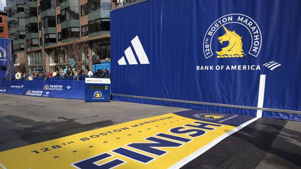 Runners at the ready: Boston Marathon runners compete in 128th edition