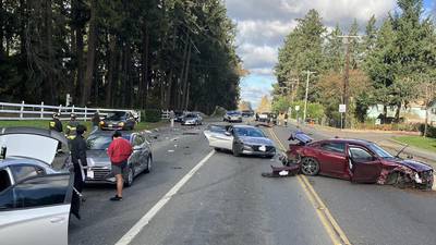 Pierce County police arrest 2 for reckless driving after several injured in Thanksgiving Day crash