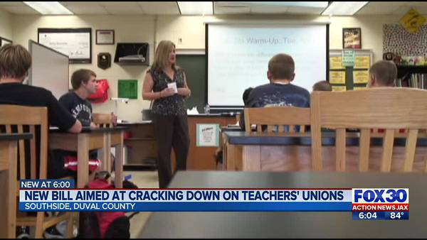 Florida teachers’ unions vow to fight new bill imposing new restrictions and requirements on them