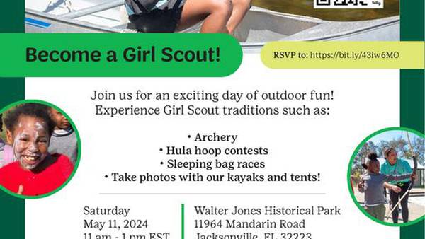 Girl Scouts ‘Love the Outdoors’ event coming up in Jacksonville