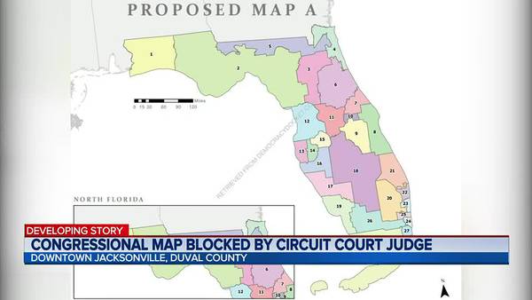 Florida judge blocks governor’s congressional map