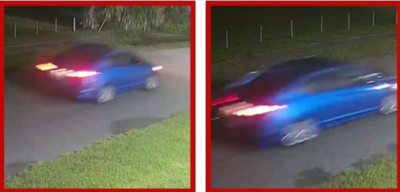 JSO released a set of pictures taken of what they believe is a blue Hyundai Sonata that might have been involved in the shooting death of a 6-year-old child.