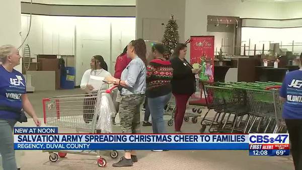 ‘Rain or shine, these families need it’: Volunteers help distribute gifts to nearly 1,900 kids