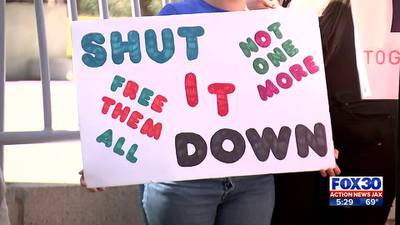 Immigration groups call for closure of Baker County Detention Facility