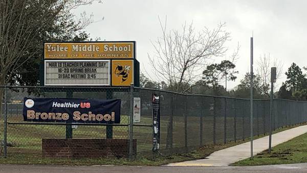Yulee Middle School student arrested for bringing unloaded gun, bullets to school, NCSO says