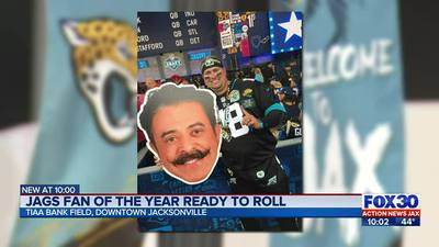 Jags fan of the year ready to roll