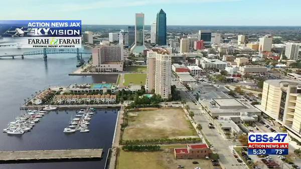 A new 10-acre park will be built in Downtown Jacksonville