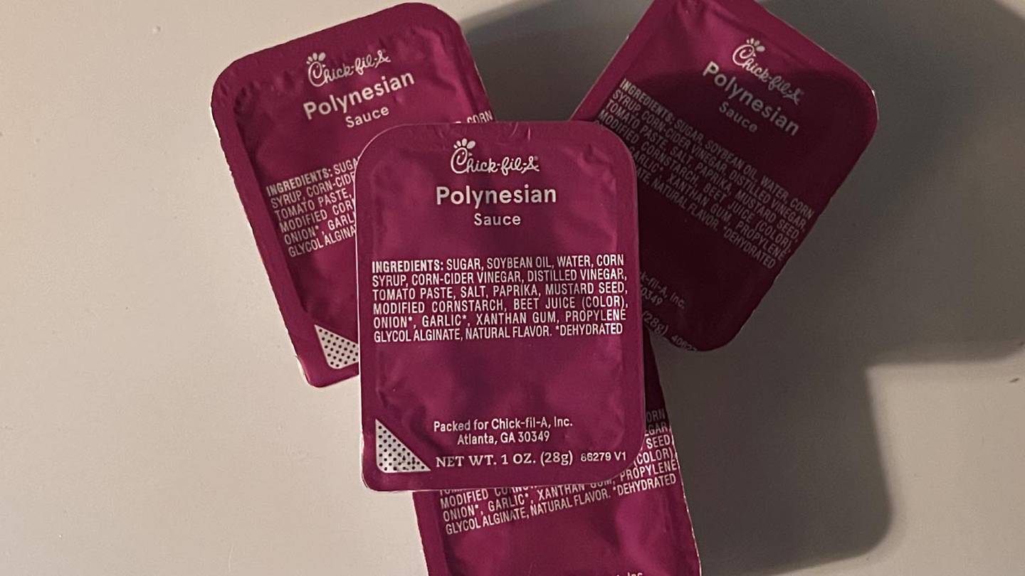 Recall alert: Chick-fil-A tells customers to throw away some Polynesian Sauce cups