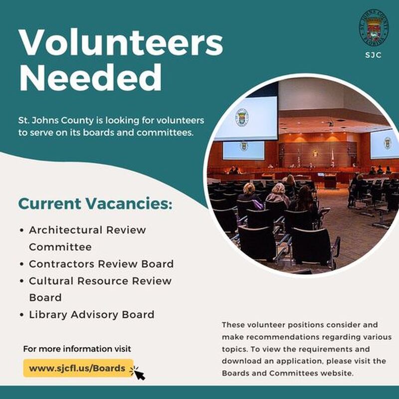 SJC is looking for volunteers to serve on its boards and committees.