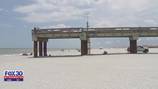 St. Augustine Beach Ocean Pier no longer reaches ocean after beach renourishment