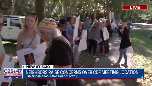 Protest over group’s meetings in Nassau County’s American Beach