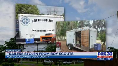 Local Boy Scouts troop in need of help after two of their trailers were stolen