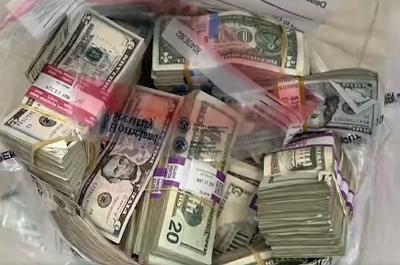 Around $400,000 in cash was seized from the 207 Express Mart on May 31, 2024.