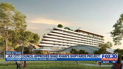 Jacksonville City Council approves Shad Khan’s Shipyard project