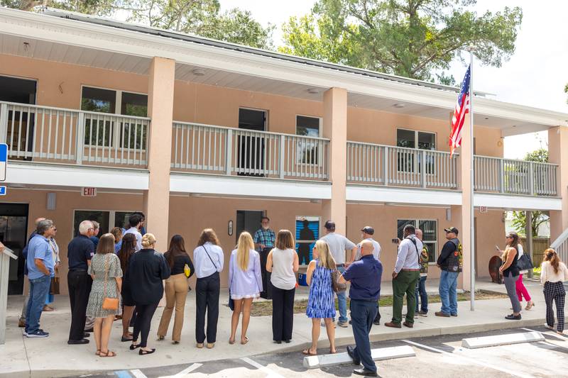 A new home for at-risk and homeless veterans  in St. Johns County.