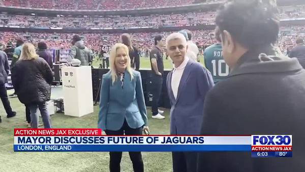 ‘The buck stops with me:’ Jacksonville mayor talks stadium negotiations during Jaguars’ London trip