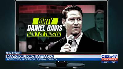 Daniel Davis responds to attack ad as JEA finger pointing between Republican candidates escalates