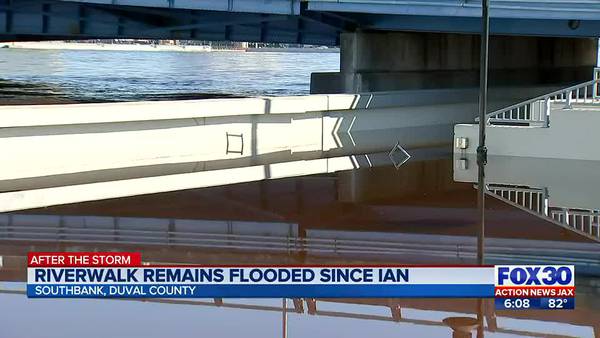 Hurricane Ian could be contributing to flooding on Southbank riverwalk