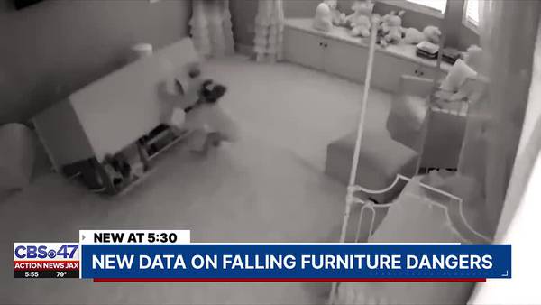 All ages are at risk of injury, death from falling furniture, TVs, new report shows