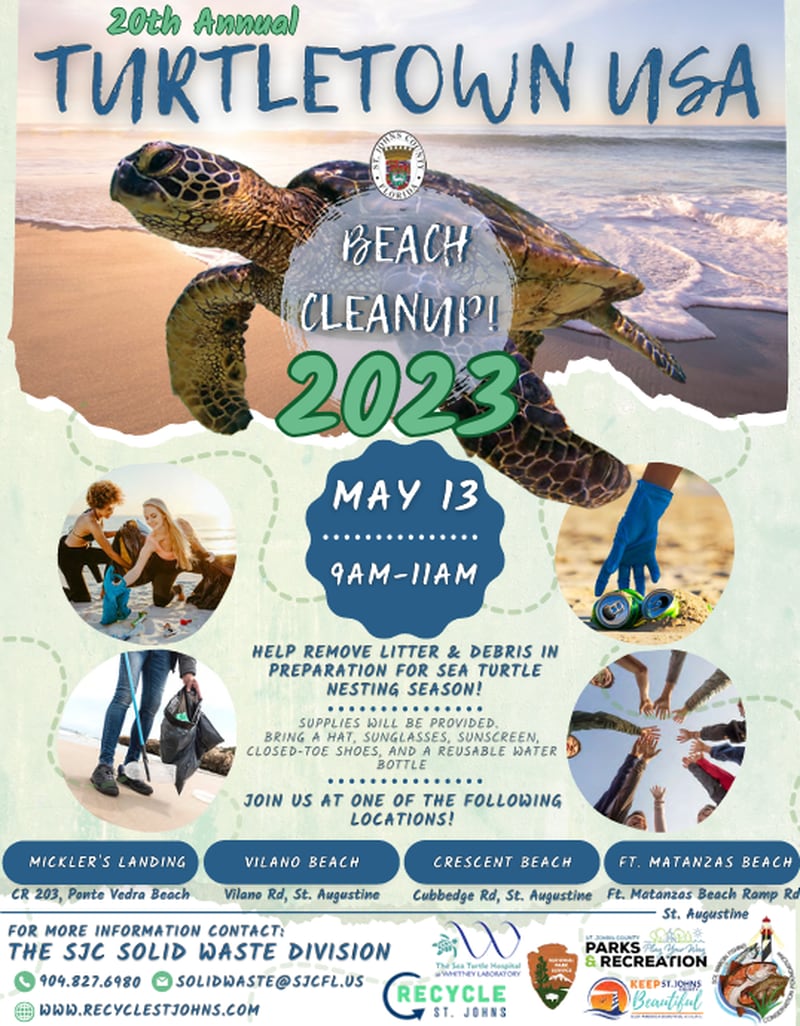Volunteers are needed for the May 13 cleanup event.