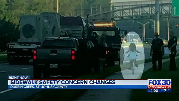 St. Johns County taking steps to fix dangerous walk to school for children of St. Johns Forest