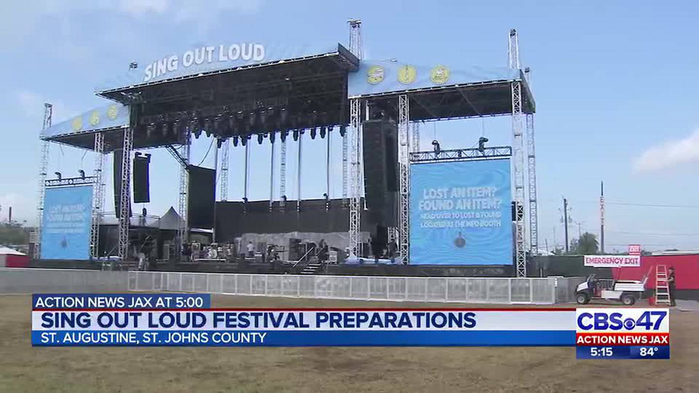 Sing Out Loud Festival Action News Jax