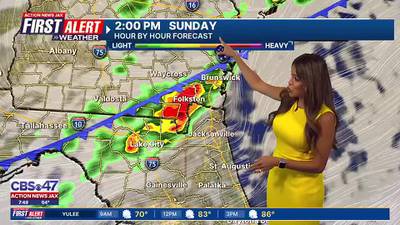 First Alert Weather: A few weekend showers and a cool-down