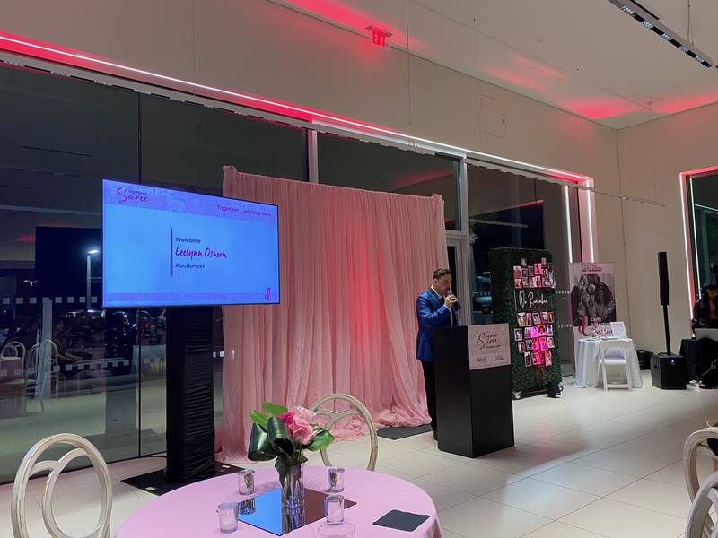 The Pink Ribbon Soiree was presented by Fields Auto Group.