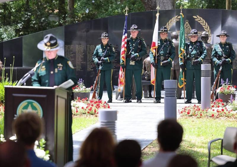 “We will never forget those who made the ultimate sacrifice in service to the citizens of St. Johns County." - Sheriff Rob Hardwick
