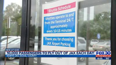 JIA says more than 10K passengers are flying out of Jax for Thanksgiving