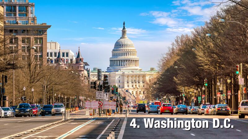Washington D.C.: 35.16 driving incidents per 1,000 residents