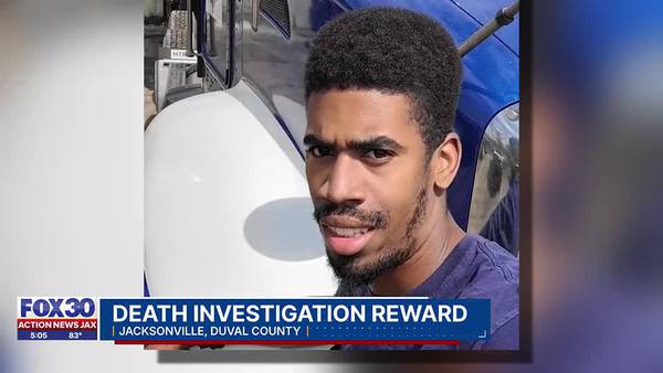 Jacksonville death investigation reward