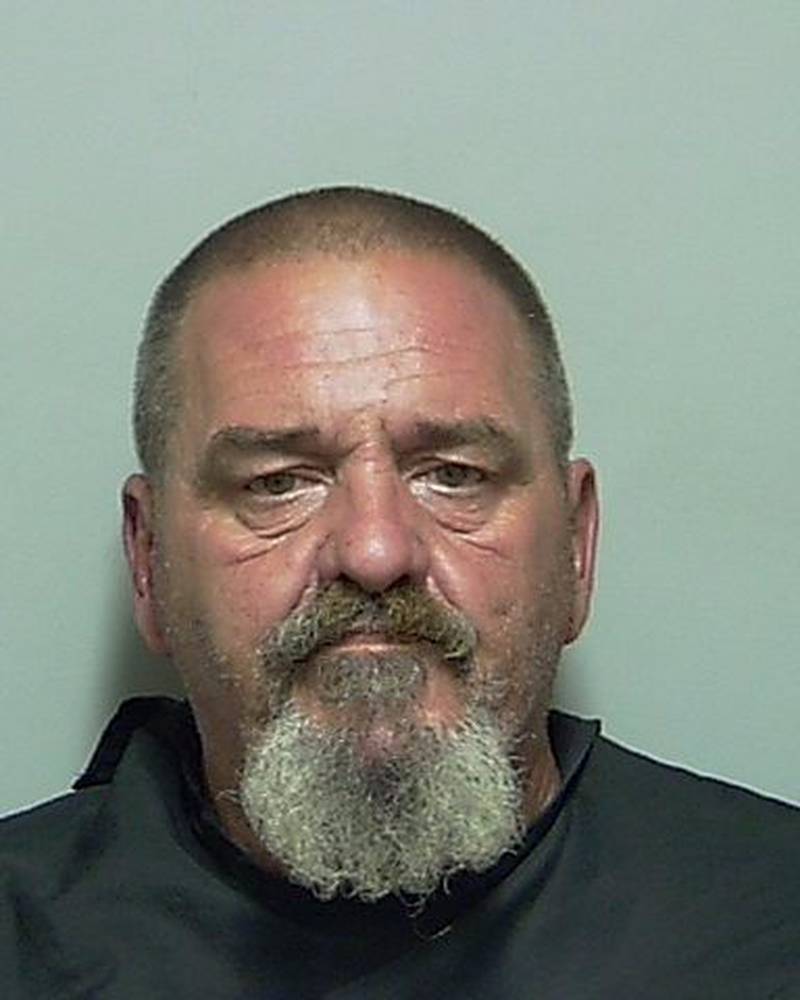 Charles Legault, 60, was arrested on multiple charges in connection with exposing a deputy to a substance.