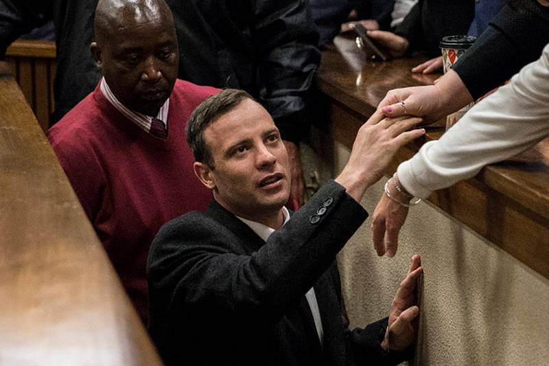 Pistorius was sentenced to six years in prison for the murder of girlfriend Reeva Steenkamp at their home in 2013.