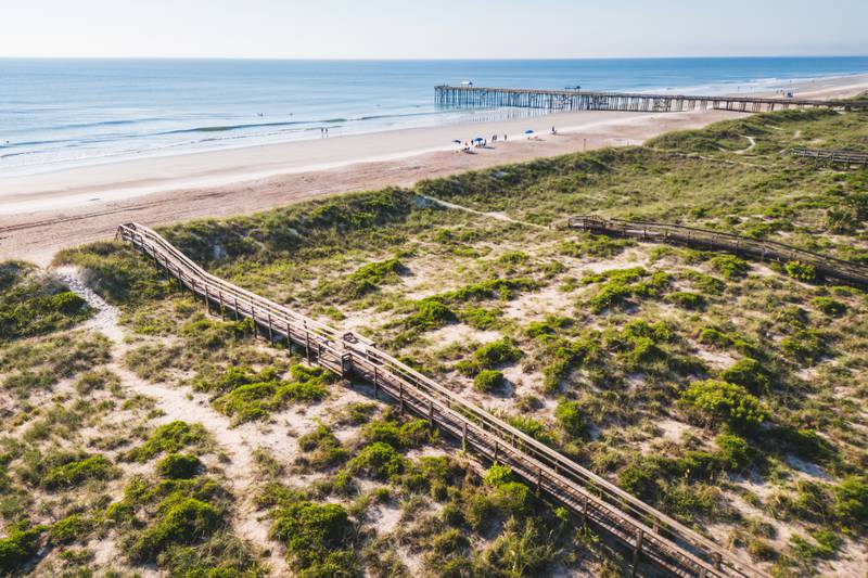 How many ways are there to access the beach at Amelia Island? Come and find out.