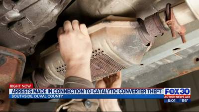 ‘The felon decided to flee:’ Video shows 2 men arrested for suspected catalytic converter theft