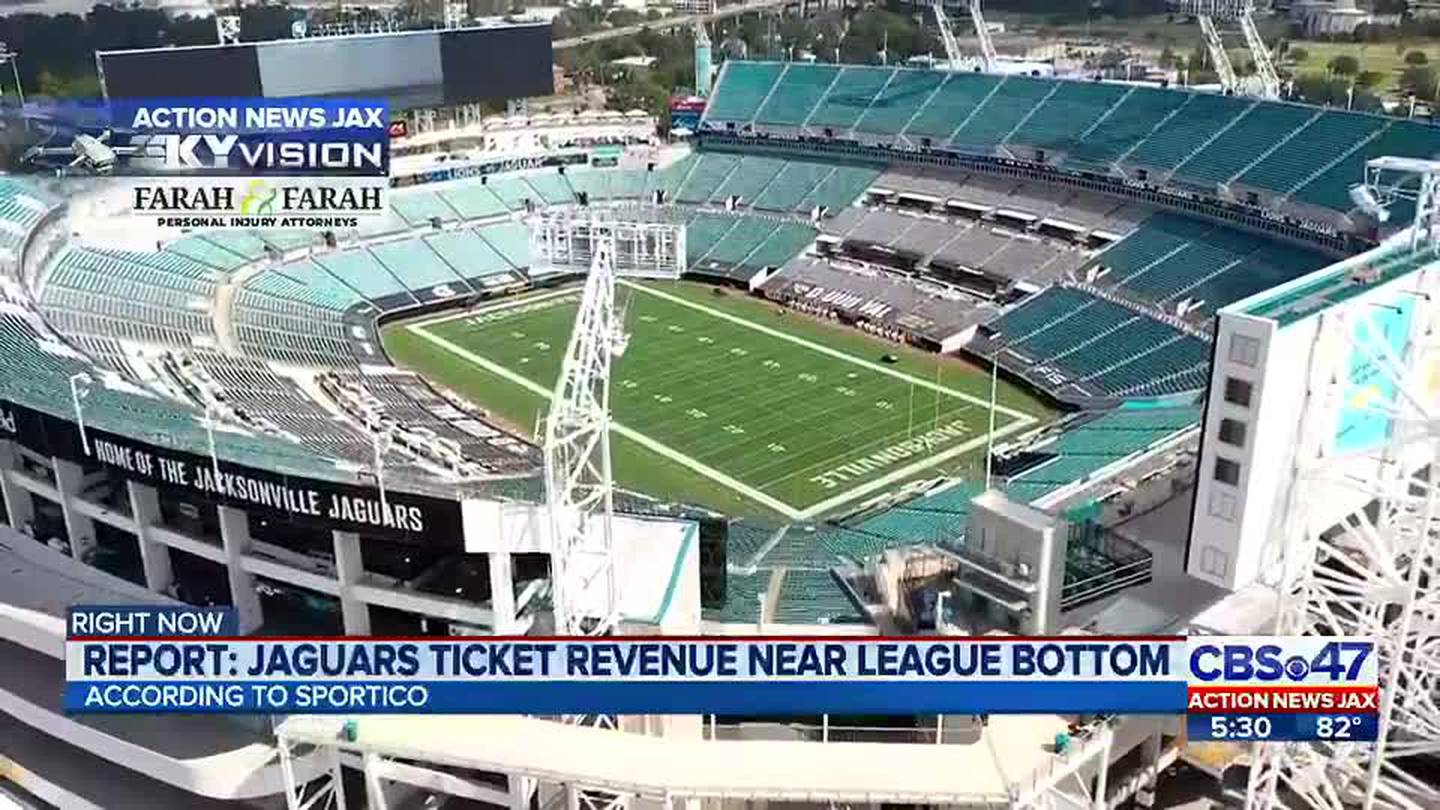 Report: Jaguars ticket revenue near league bottom