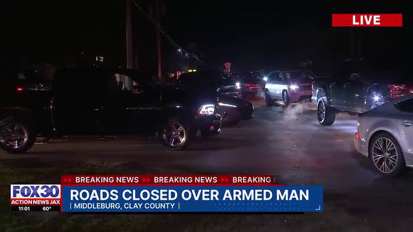BREAKING: Clay County Sheriff’s Office said it’s at the scene of an armed subject in Middleburg