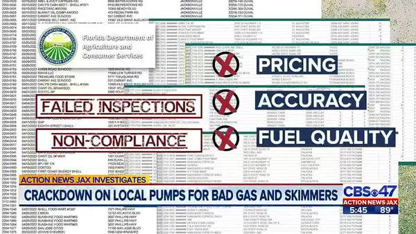 INVESTIGATES: Crackdown on local pumps for bad gas and skimmers