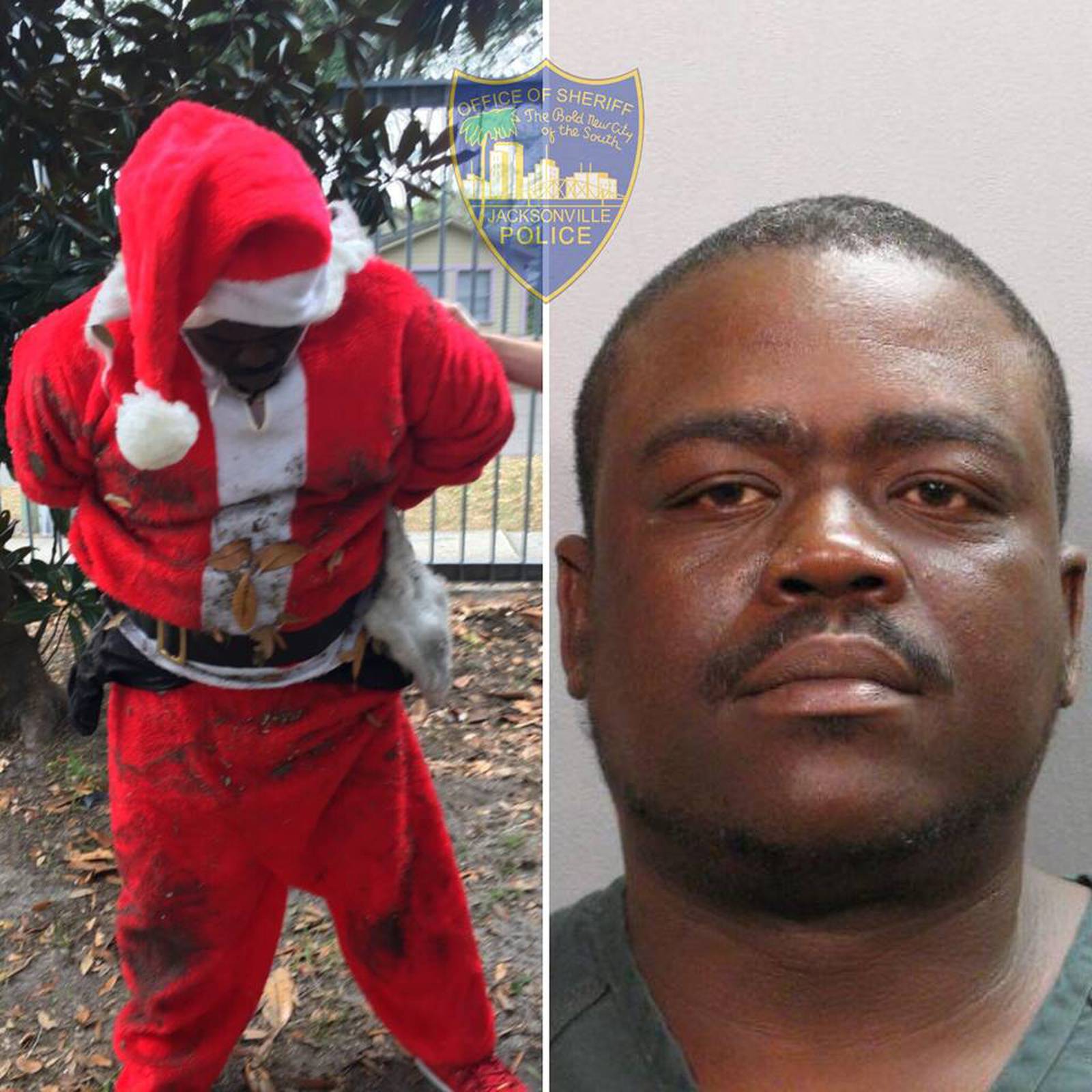 'Bad Santa' arrested in Jacksonville for allegedly selling drugs