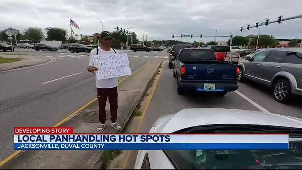 Jacksonville’s top 5 worst panhandling intersections; council member steps in
