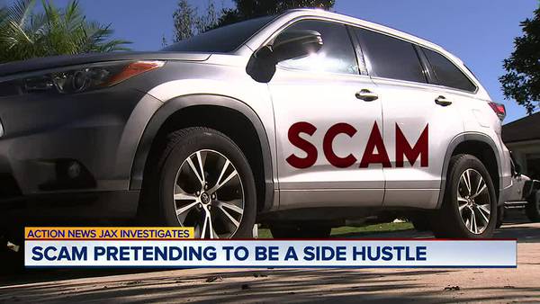 Action News Jax Investigates: ‘It looked real’ Car wrap fake check scams target gig workers