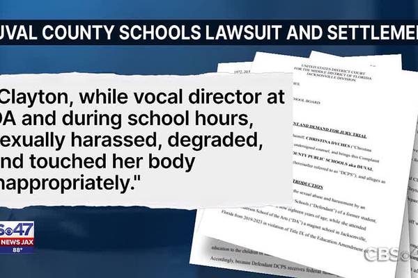 School district settles sexual harassment lawsuit