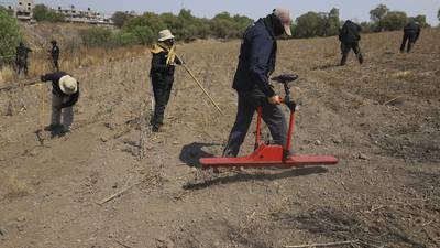 After hunt for clandestine crematorium in Mexico City, police say bones found were 'animal origin'
