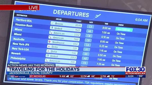 Fliers headed home after Christmas holidays, more expected after New Year