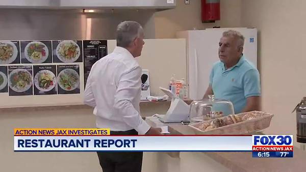 Restaurant Report: Jacksonville restaurants busted for dirty dining
