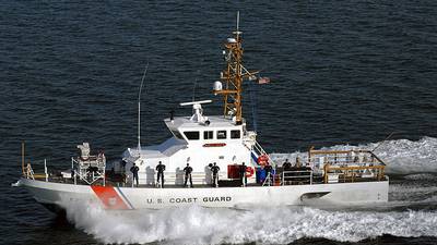 U.S. Coast Guard Cutter Sea Dog damaged during a return from sea to the St. Marys River