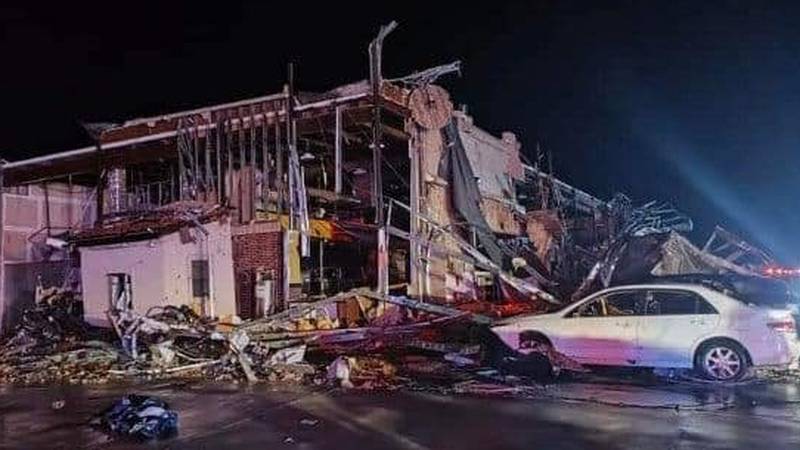 Multiple people were killed including three members of a family in Cooke County, Texas after powerful storms made their way through the area Saturday evening.