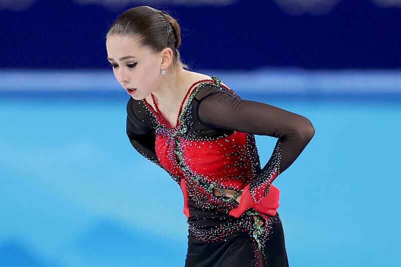 Valieva, who was 15 at the time, has been banned from any international competition through December 2025, and all her wins since December 2021 have been void.