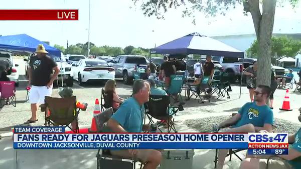 Fans ready for Jaguars preseason home opener